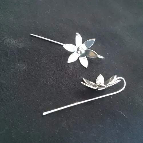 Pendientes flor — imagen 2