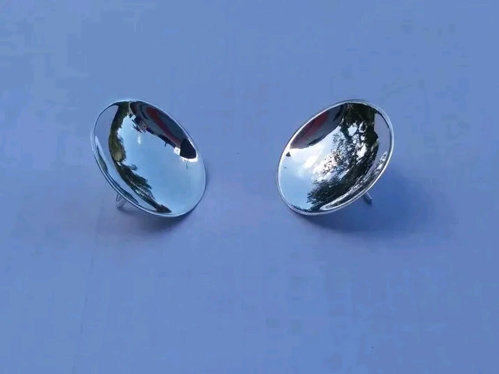 pendientes redondos 3D's foto | Soteras Joyería |  BizneCubano