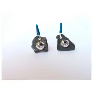 Pendiente piedra de mar miniatura 1