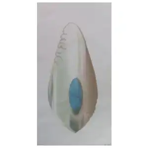 Anillo almendra turquesa miniatura 1